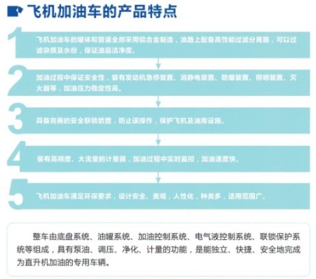 飛機(jī)加油車的產(chǎn)品特點 飛機(jī)加油車的產(chǎn)品特點